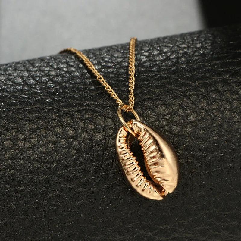 Boho Cowrie Shell Necklace