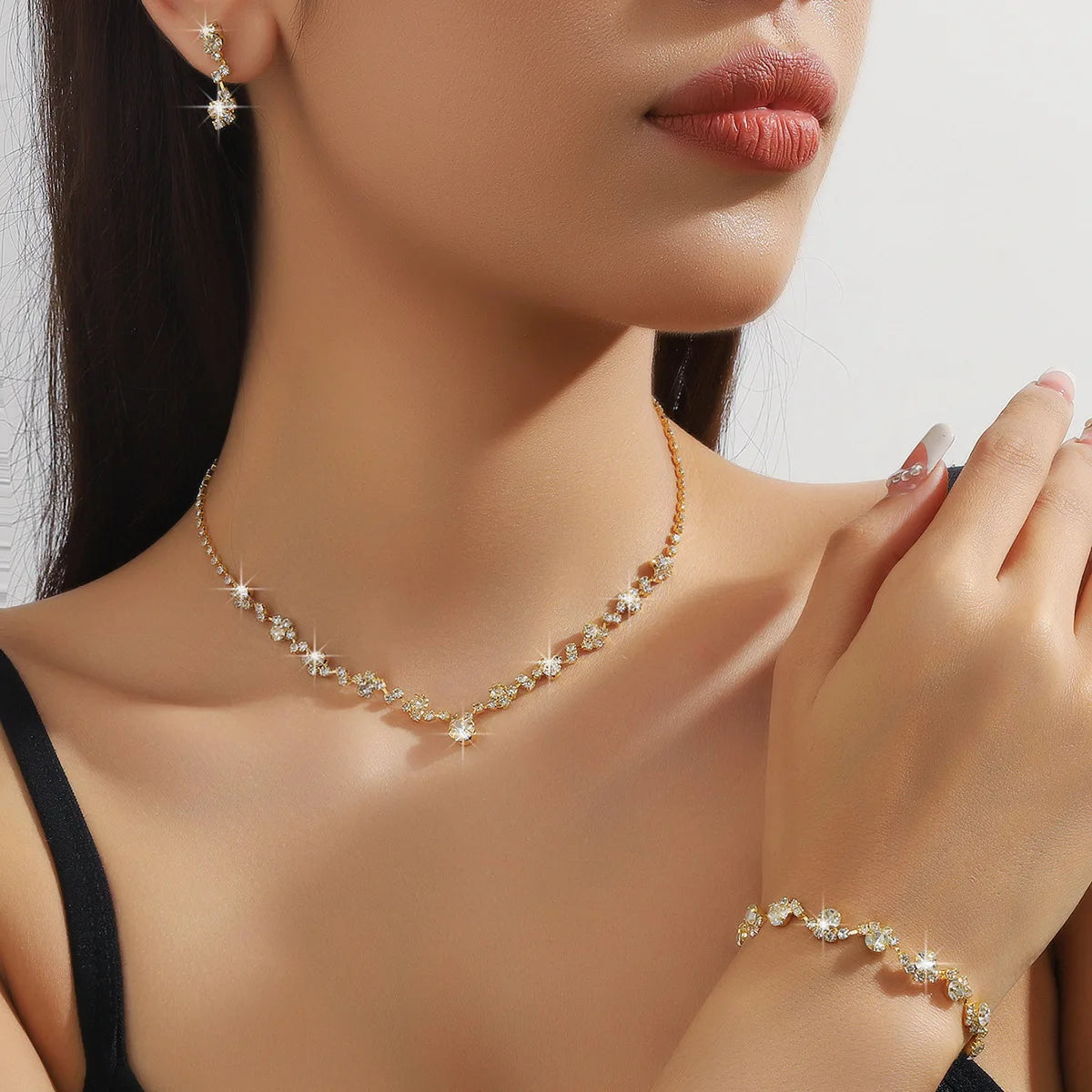 Crystal Bridal Jewelry Set