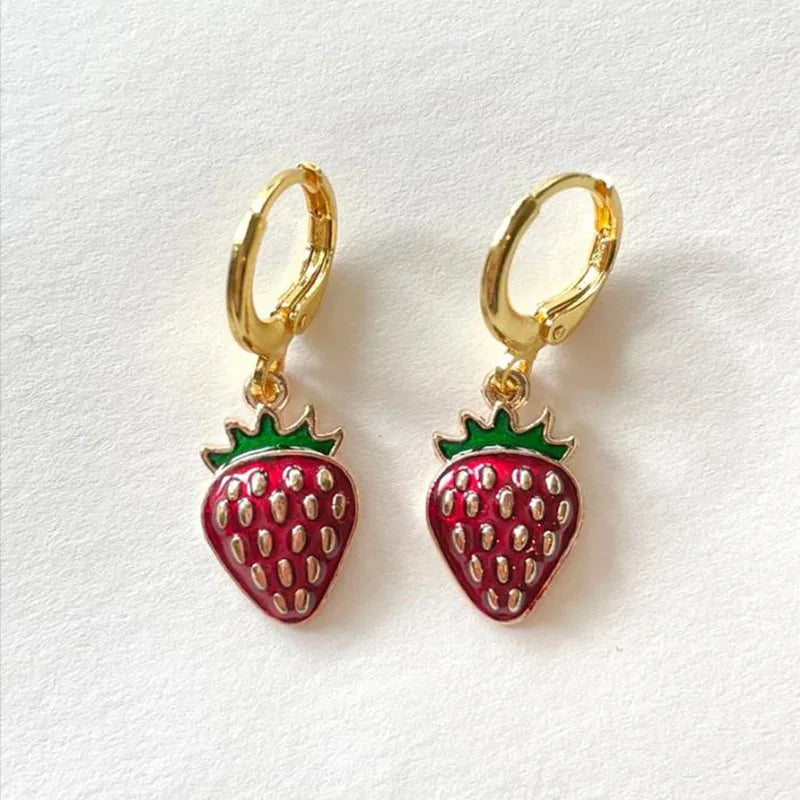 Strawberry Jewelry Set