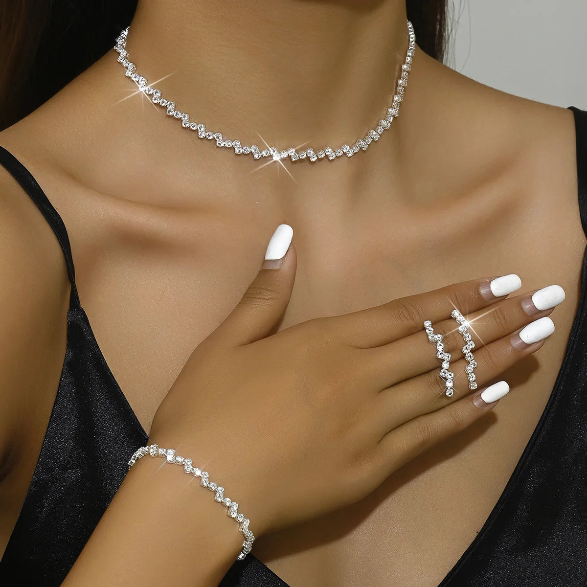Crystal Bridal Jewelry Set