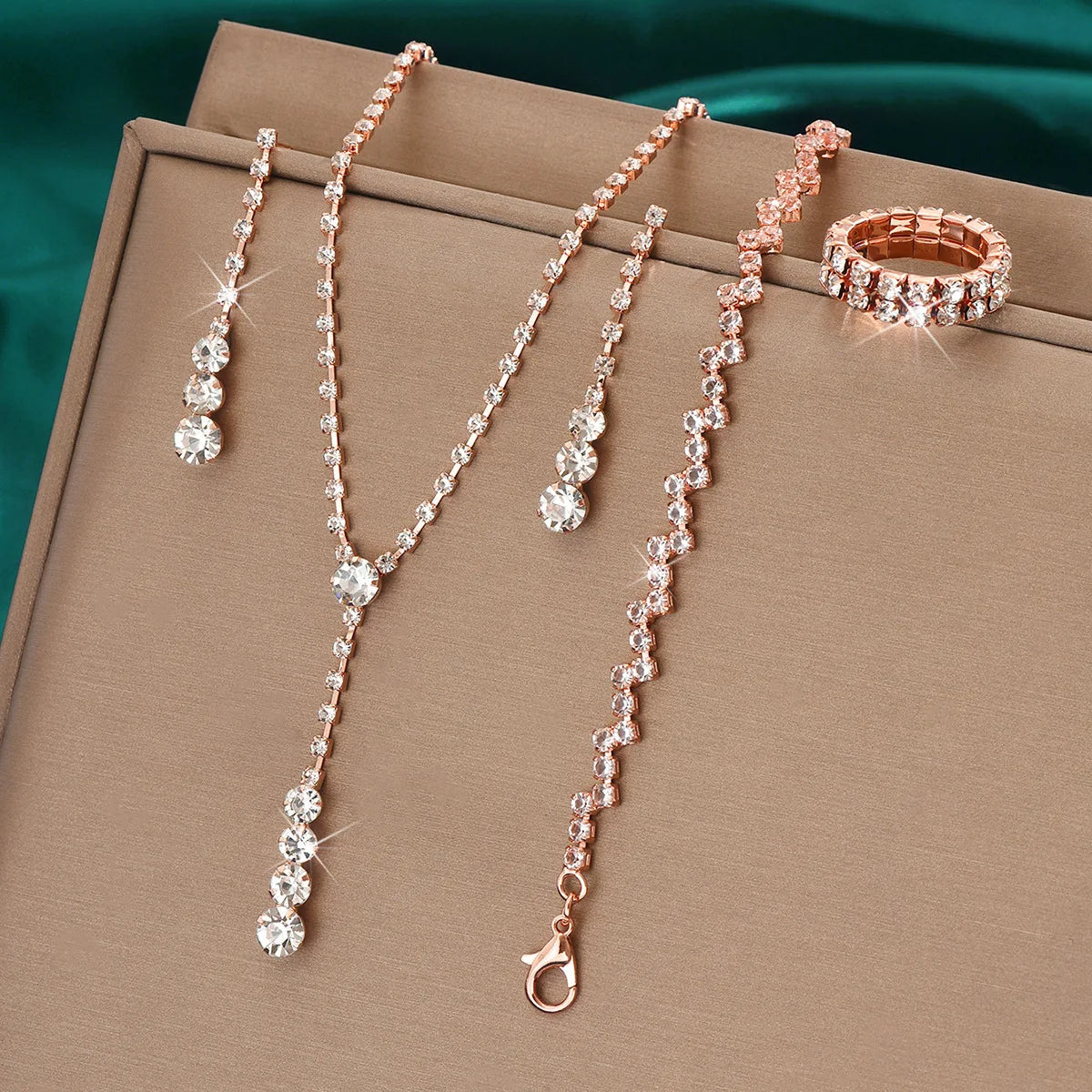 5-Piece Silver Jewelry Set