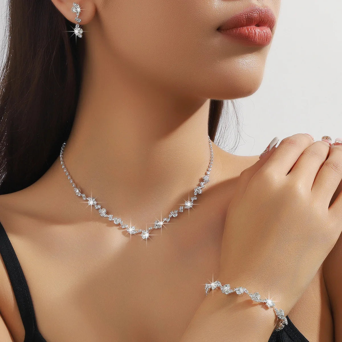 Crystal Bridal Jewelry Set