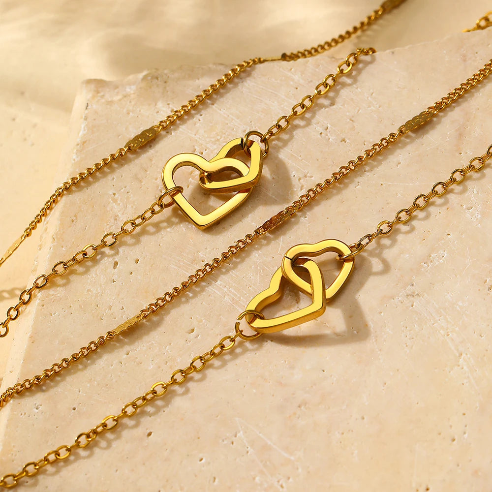 Stainless Steel Love Jewelry Set