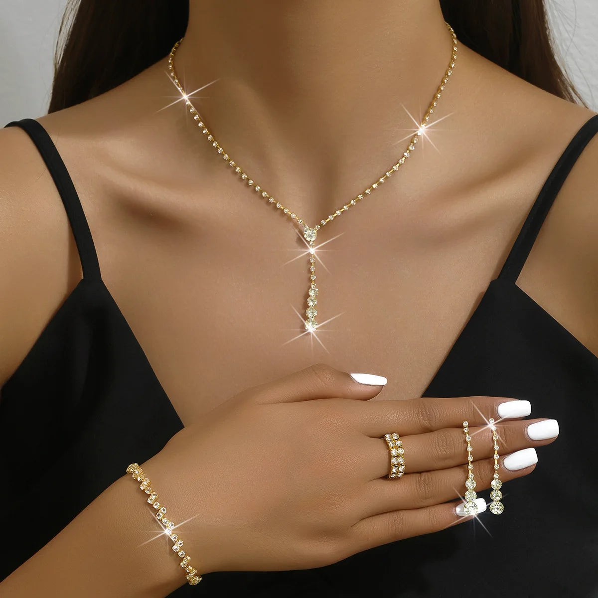 5-Piece Silver Jewelry Set