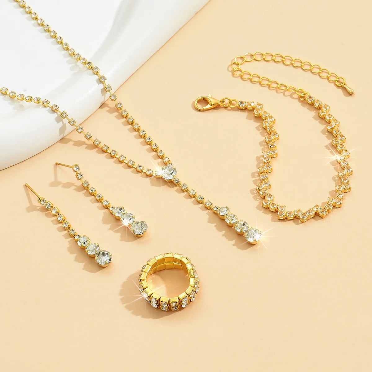 5-Piece Silver Jewelry Set