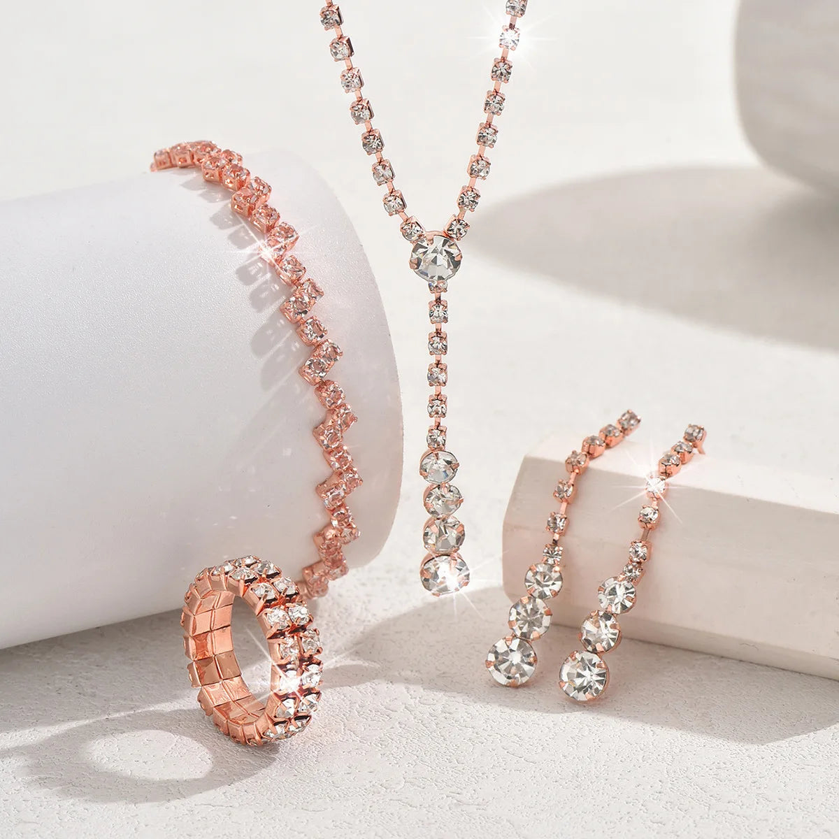5-Piece Silver Jewelry Set
