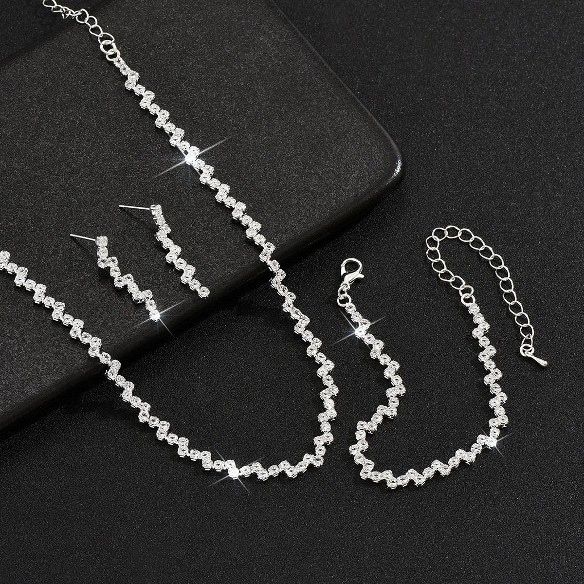 Crystal Bridal Jewelry Set