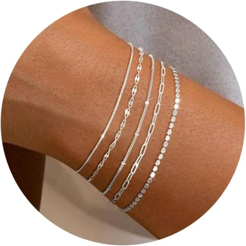 14K Gold Plated Stackable Bracelet