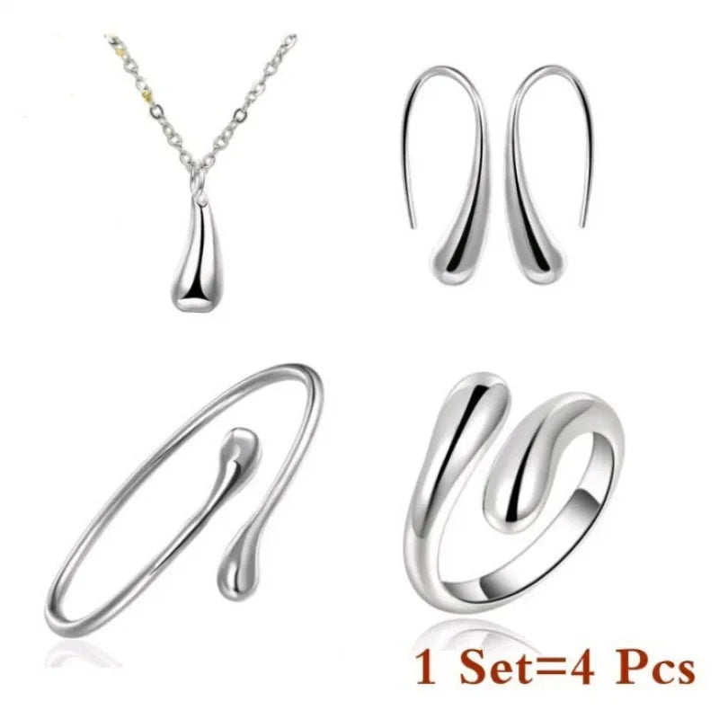 Fashion Teardrop Jewelry Set