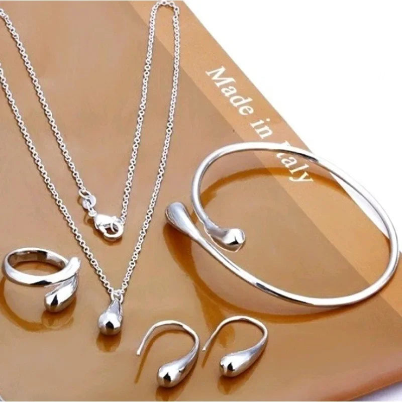 Fashion Teardrop Jewelry Set