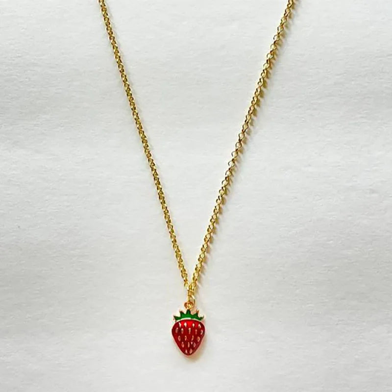 Strawberry Jewelry Set