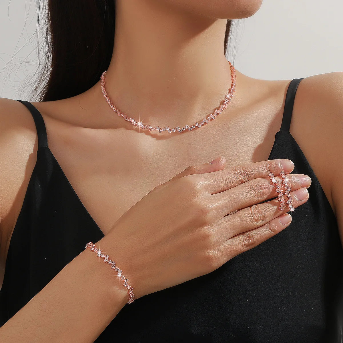 Crystal Bridal Jewelry Set