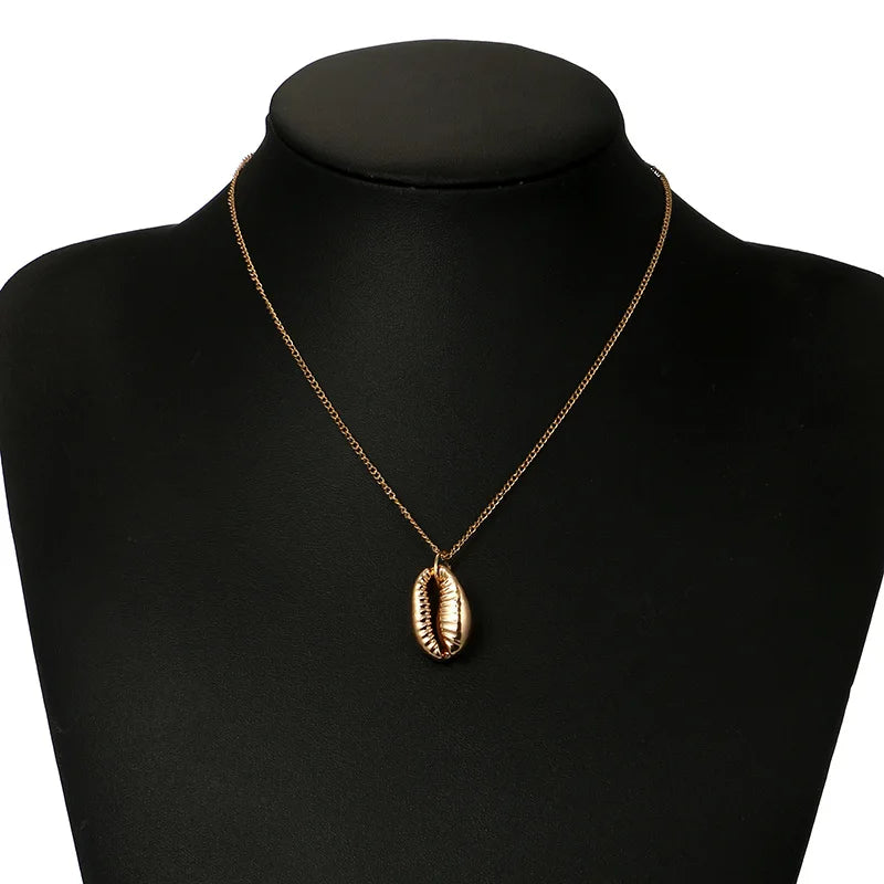 Boho Cowrie Shell Necklace