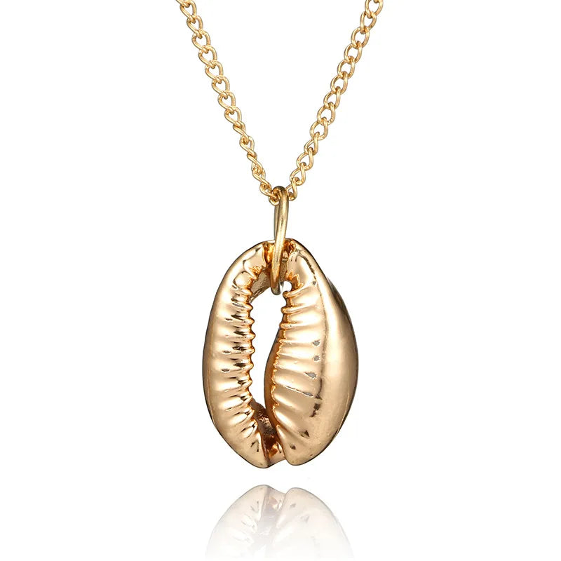 Boho Cowrie Shell Necklace