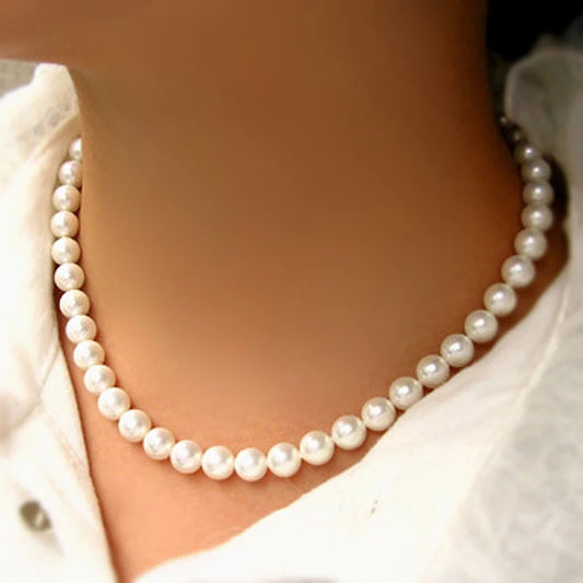 White Pearl Necklace