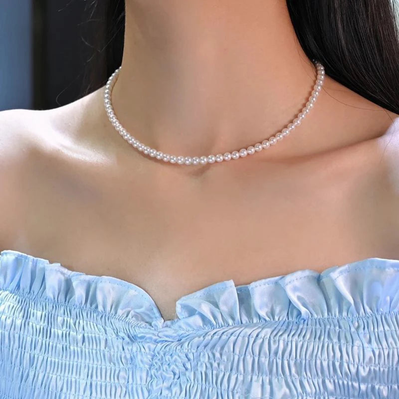 White Pearl Necklace