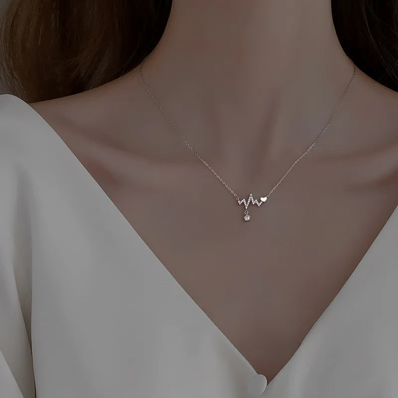 Elegant Bow Pendant Necklace